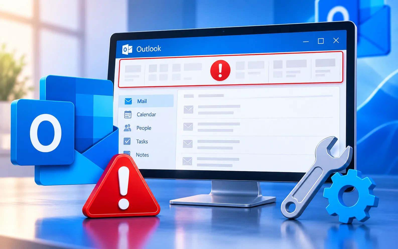 Outlook Classic Ribbon error fix